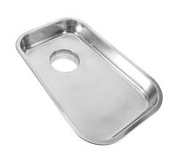 HEALEEP Plateau de Chargement Bords sans Bavure pour à Viande en Acier Inoxydable Argenté, Accessoire pour Robot Pâtissier pour Préparation Alimentaire Hygiénique