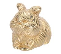 HEALEEP Poignée de Meuble en Laiton Doré Originale de Chat, Bouton de Tiroir Décoratif pour Placards et Commodes, Quincaillerie pour Armoires, Accessoire Vintage pour Rénovation