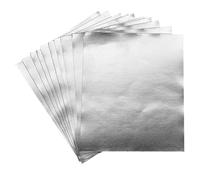 HEALEEP Ruban Adhésif de Réparation pour Pots 20 Feuilles 6x10 Cm 0,1 Mm Épaisseur, Patch Aluminium Résistant Haute Température pour Casseroles, Seaux à Soupe, Ruban Anti-fuite Solide
