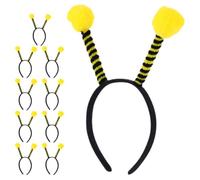 HEALEEP Serrage-Tête Pompons Animaux Lot 10 Pièces Antennes Abeille et Fourmi pour Costume Adulte Fête Costumée Maintien Sécurisé
