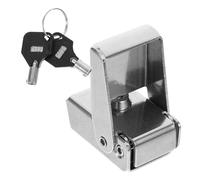 HEALEEP Serrure Électrique en Acier Inoxydable pour Coffre et Boîte à Outils de Moto, Installation Facile avec Clés, Antivol Sécurisé pour Top Case et Coffres Latéraux