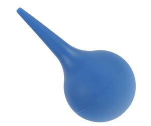 HEALEEP Souffleur de Poussière Fonction Aspiration et Introduction de Liquide en Caoutchouc Bleu Auriculaire pour Nettoyage des Oreilles et Horlogerie