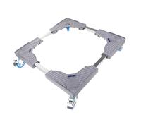 HEALEEP Stand Mobile Pour Réfrigérateur Et Lave-linge Base Universelle Inoxydable Et Support Pratique Et