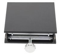 HEALEEP Support de Plateforme Élévatrice de Laboratoire Noir en Aluminium et Abs, Résistant à L'usure Hauteur Réglable, Recherche Scientifique Travail du Bois