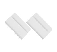 HEALEEP Support Mural pour Téléphone Adhésif Fort 2pcs en Abs Blanc, Facile à Retirer, pour Maison et Bureau