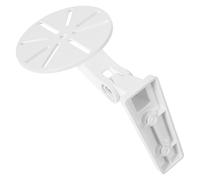 HEALEEP Support Mural sans Perçage pour Caméra de Sécurité, Blanc, Fixation Murale et Plafond Réglable, Compatible Caméras Dôme et Projecteurs, Usage Intérieur et Extérieur, Installation