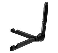 HEALEEP Support Vinyle Pliable Et Réglable pour Bureau Présentoir pour Disques Vinyles Rangement Compact Et Portable pour Collectionneurs