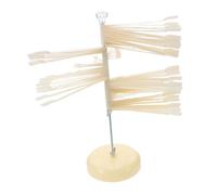 HEALEEP Tableau De Présentation Des Ongles - Présentoir En Spirale En Forme D'Éventail Pour 120 Pointes Outils De Pratique Des Ongles En Salon Pour La Pratique De La Couleur Du