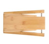 HEALEEP Tabouret Réglable en Hauteur Portable, Accessoire Élégant et Sophistiqué Repose-pieds en Bois Beige pour Guitare Classique pour Guitariste