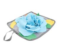 HEALEEP Tapis d'alimentation et Interactif Anti-Stress pour Lapins en Polaire Lavable Design Attrayant, Coussin D'entraînement à L'odorat pour Petits Animaux