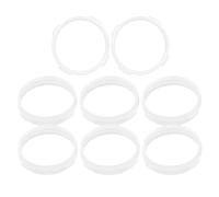 HEALEEP Tube Droit pour Hamster, connecteurs de Tubes pour Hamsters, Accessoires pour Tunnel de Hamster, Blanc, ABS, Lot de 8, pour de Cage et Extension modulable