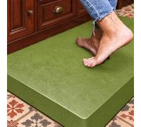 HEALEG Tapis anti-fatigue extra épais de 2,5 cm pour bureau debout et sol | 5 améliorations majeures, conçu pour durer, mousse de polyuréthane vierge 140D, tapis ergonomique rembourré pour bureau