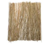 Healeved 1 botte de jonc séché naturel - Matériau pour vannerie et mèches de lampe - Jonc flexible de 50 cm de long pour paniers artisanaux et projets décoratifs