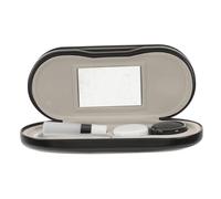 Healeved 1 Ensemble Boîte à Double Couche Portable Étui Rigide Multifonctionnel pour et Lentilles de Contact Organisateur Pratique pour Extérieur et Maison