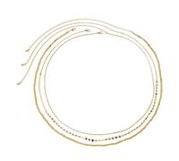 Healeved 1 Ensemble Ceinture de Chaîne Métallique avec Paillettes Accessoire de Mode Élégant pour Femmes Parfait pour Robes Jeans et Maillots de Bain