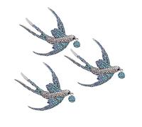 Healeved 1 Jeu Broche Hirondelle De Accessoire Élégant Pour Vêtements 3 Pièces