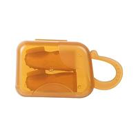 Healeved 1 Jeu Brosse à Dents Brosse Sensorielle Trucs De Bébé Pour Nouveau-né Brosse De Nettoyage Brosse à Cheveux Pour Bébé Nettoyant Peigne Bébé Orange Gel De Silice Nano-