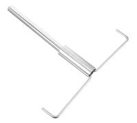 Healeved 1 jeu de têtes mélangeuses pour pop-corn, bâtonnets d'agitation, accessoires pour machine à pop-corn commerciale, raccord en fer, distribution uniforme du pop-corn