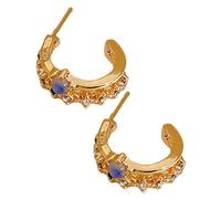 Healeved 1 Paire De Boucles D'Oreilles À Tige En Forme De C Boucles D'Oreilles Minimalistes Boucles D'Oreilles Créoles Pour Femmes Petites Boucles D'Oreilles Boucles