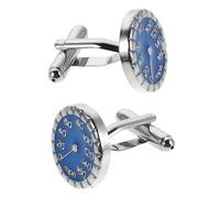 Healeved 1 Paire De Boutons De Manchette Fantaisie Pour Homme Motif Compteur De Vitesse Voiture De Course Boutons De Manchette Clous De Chemise Accessoires De Costume Formels Pour