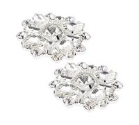 Healeved 1 Paire Paire de Clips à Chaussures avec Accessoire de Mariage Élégant pour Chaussures Boucle Décorative Réutilisable pour Fêtes et Occasions Spéciales