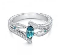 Healeved 1 Pièce bague de diamant anneau Bijoux pour les femmes bagues pour les femmes alliances pour femmes
