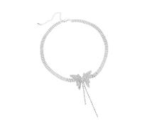 Healeved 1 Pièce bijoux pour madame accessoires de la mariée accessoires de mariée décor de collier de mode pour les femmes bijoux de robe de mariage exquis bijoux de mariage de fête