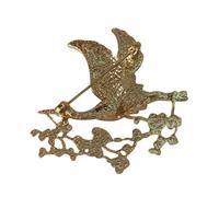 Healeved 1 Pièce Broche Broche Épingles Corsage Soir Émail Mariage Bal De Étalon Goupille Boutonnière En Alliage Broche De Tempérament Créatif Badges D'épingle Broche De Mode Blanche