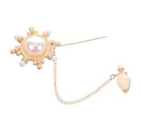 Healeved 1 Pièce Broche Doré pour Femme Pin Bee Crown Élégant Accessoire de Vêtement Pratique pour Décoration de Écharpe et Tenues