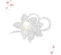 Healeved 1 Pièce D'Accessoires De Chaussures Floraux Décoration De Mariage Fleurs Mariée Pinces À Chaussures De Mariée Tendance Pour Femmes Décoration De Chaussures En Perles Et