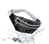 Healeved 1 Pièce Sac Bandoulière Femme PU Étanche avec Design Paillettes Sac à Chic pour Femmes et Noir