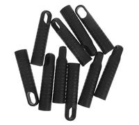 Healeved 10 pièces Embouts de Poignée Plastique avec Tête Filetée pour Manche de Balai Accessoires de Remplacement Durables pour Fixation Sécurisée et Connexion Stable Du Tube de
