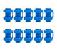 Healeved 10 Pièces Embouts de Poteaux en Plastique pour Trampoline Accessoires pour Filet de Sécurité Protection de Poteaux Kit Compatible pour Filet de Trampoline Usage Extérieur