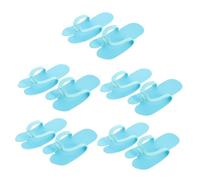 Healeved 10 pièces en mousse EVA antidérapants pour spa et hôtel lot de confort couleur bleu lac pour pédicure et bains