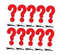 Healeved 10 Pièces Épingles à Cheveux Forme de Point Accessoires Amusants pour Filles Décorations Festives et de Photographie