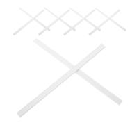 Healeved 10 Pièces Étui Protège-lame Blanc en Pvc pour Couteau, Manchon de Protection Sécurisé Minimisant les Coupures, Rangement Cuisine