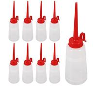Healeved 10 Pièces Flacon Souple D’huile à Coudre 150ml en Plastique, | Machine à Coudre, Distribution de Liquide, Pression Facile, Robuste, Accessoire