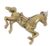 Healeved 10 Pièces Horse Keychain Set Metal Zodiac Pendant For Men Lightweight And Compact Keyring For Bag Or Belt Stylish Animal Charm Accessories