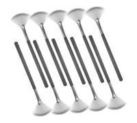 Healeved 10 Pièces Pinceau De Maquillage Poudre Mélange Surligneur Rougir Brillant Se Maquiller Acide Souligner Pinceau Contour Soin Du Visage Black Manche En Bois Massif