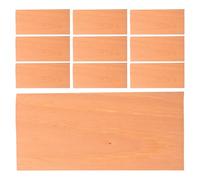 Healeved 10 Pièces Plaque D'humidification en Bois de Cèdre Espagnol pour Cigare, Accessoire Rectangle pour Humidor, Optimisant le Stockage et L'accès sur Bureau