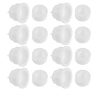 Healeved 10 Pièces Pompe à Flacon Souple en Silicone pour Distributeur Automatique de Dentifrice, Accessoires Wc Applicables, Compatible Tubes Universels, Utilisation sans Contact, pour