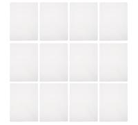 Healeved 100 feuilles de plastification transparentes : film de protection imperméable pour cartes de visite, feuilles de plastification thermique 8 pouces pour photos, documents de bureau,