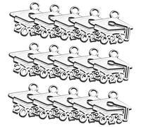 Healeved 100 pièces Pendentifs Charms Chapeau de Graduation pour Bracelet Collier Boucles Oreilles et Porte Clés Accessoires de Bricolage pour Fête de Diplôme