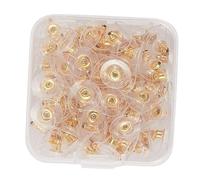 Healeved 100pièces Bouchons d Oreille Diy Accessoires De Boucles d Oreilles Ornements Créatifs Pour Boucles Style Environ Boîte