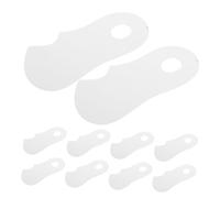 Healeved 100pièces Cartes Pour Chaussettes Blanches Inserts Carton Guides Organisation Pour Chaussettes Basses Fentes Prédécoupées Outils Vrac