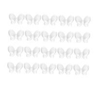 Healeved 100pièces Support De Présentation Pour Vernis à Anneau Transparent Pour Exposition Et Pratique Art Manucure Accessoire Pour Magasins Et Créations