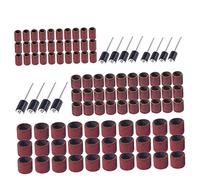 Healeved 102pièces Tambours De Ponçage Et Abrasives Pour Outils Rotatifs Grit Compatible Avec Outils Rotatifs Pour Poncage Plus