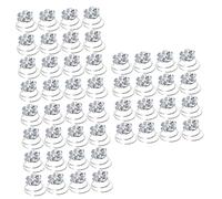 Healeved 108pièces Mini Clips à Cheveux Spirale Avec Strass Pour Coiffures Accessoires Élégants Pour Femmes