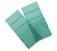 Healeved 10pièces Carte PCB Électronique Double Face à Souder Soi-même Pratiques pour Projets De Bricolage