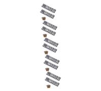 Healeved 10pièces Chignon Donut Maker Pour Femmes Outils De Coiffure Pratiques Accessoires Élégants Pour Créer Des Coiffures De Chignon Un Clin Œil